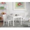 International Concepts Rectangle Table with 2 Mission Juvenile Chairs, 24 in W, 33.1 in L, 22.2 in H, Wood, White K08-2532-263-2 - alternate 2